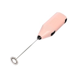 Капучинатор погружной Luazon LMR-07, от 2×АА (не в компл.), розовый