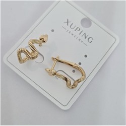 Серьги коллекция "Xuping" покрытие позолота, арт.004.027