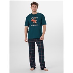 КОМПЛЕКТ МУЖСКОЙ (ФУТБОЛКА, БРЮКИ) 591039