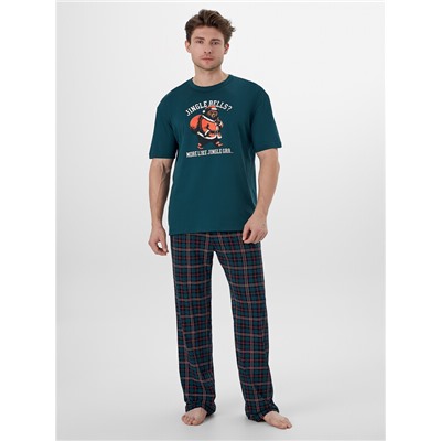 КОМПЛЕКТ МУЖСКОЙ (ФУТБОЛКА, БРЮКИ) 591039