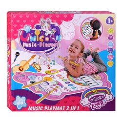 Коврик музыкальный "Сказочный единорог" в коробке