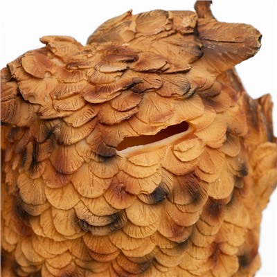 Копилка для денег «Сова», полистоун, 11×10.5×15 см