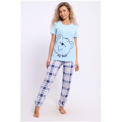 Костюм женский 51154 (Голубой)