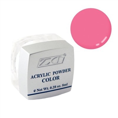 ZO Акриловая пудра для дизайна ногтей PC-24, темно-розовый с перламутром, 8 г 14172