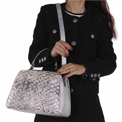 Сумка 592905-13 silver Velina Fabbiana-Safenta