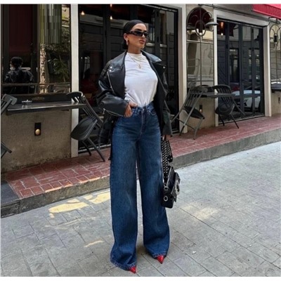 Джинсы плаццо