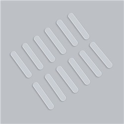 Наклейки против вросших ногтей, 10 шт., белые