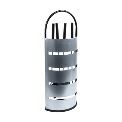 УЦЕНКА Каминный набор 66 см: щётка, совок, кочерга, щипцы