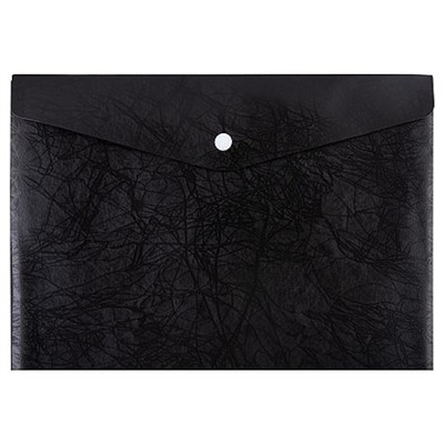 Папка с кнопкой  А4 180мкм Premier черная new ЕС21114001 Expert Complete