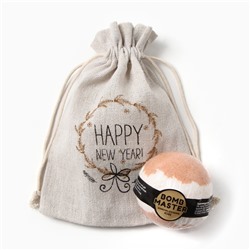 Набор новогодний подарочный «Этель» Happy new year, 5 предметов, полотенце, расчёска, повязка