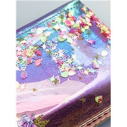 Sunflower Косметичка женская лодочка с пайетками 391, лебедь, разноцветный 21002