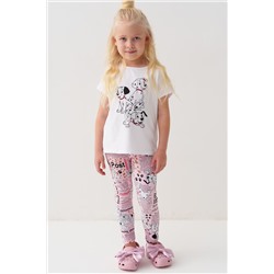 Брюки трикотажные для девочек (легинсы), 2 пары в комплекте PLAYTODAY, 1240258