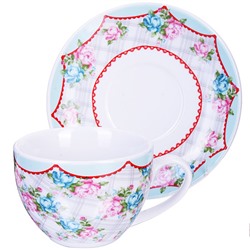 25925 Чайный сервиз 12пр 220мл ЦВЕТЫ LR (х6)