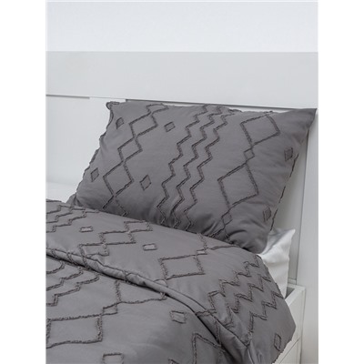 Постельное бельё 2-спальное LoveLife Tufting Орнамент, микрофибра