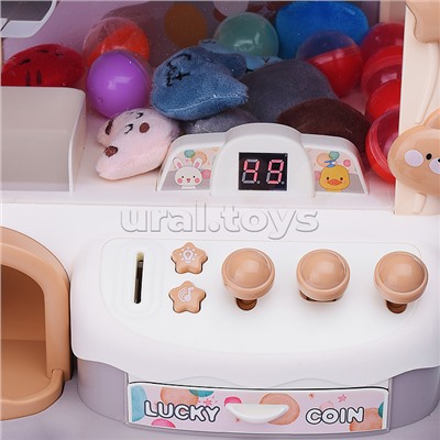 Игра хваталка 1026-70 "Аппарат с игрушками" в коробке