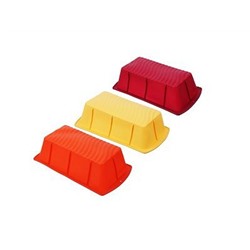Форма силиконовая прямоугольная 22,5x12,5x6см, 3 цвета,VETTA