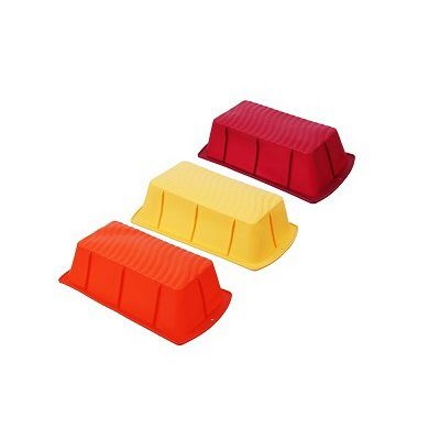Форма силиконовая прямоугольная 22,5x12,5x6см, 3 цвета,VETTA