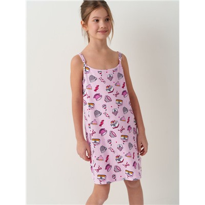 Сорочка ночная трикотажная для девочек