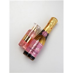 Подарочный набор «Любовь», гель для душа шампанское и мист для тела, Чистое Счастье