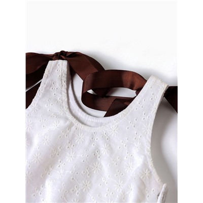 Боди для девочки MINAKU, рост 80-86 см, белое