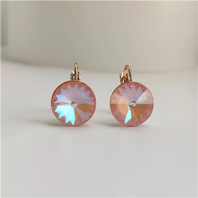 Серьги с кристаллами Swarovski