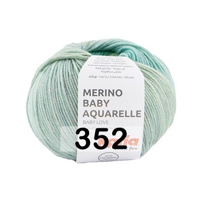 Пряжа Katia MERINO BABY AQUARELLE