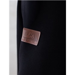 Худи на молнии из премиального футера трехнитки с начесом