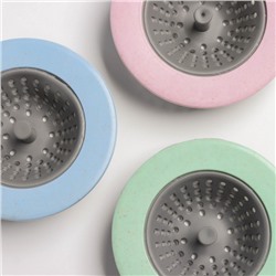 Фильтр для раковины, d=10.8 см, МИКС