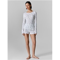 КОМПЛЕКТ ЖЕНСКИЙ (ДЖЕМПЕР, ШОРТЫ) 592614