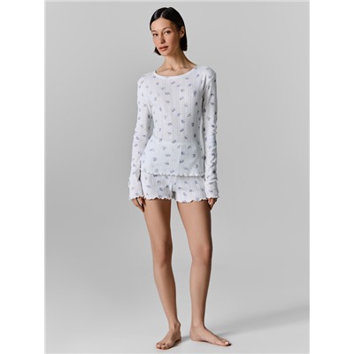 КОМПЛЕКТ ЖЕНСКИЙ (ДЖЕМПЕР, ШОРТЫ) 592614