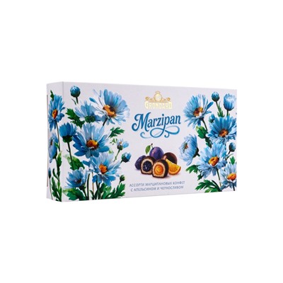 Конфеты глазированные «Марципан: Апельсин и чернослив», ассорти, 126 г