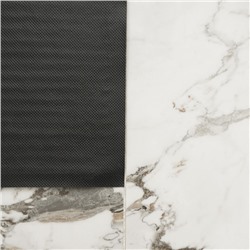 Коврик придверный влаговпитывающий, ребристый, «Стандарт», 50×80 см, коричневый