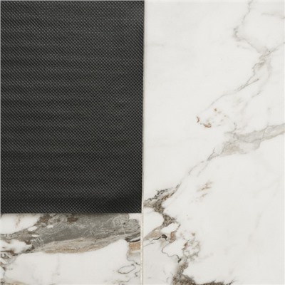 Коврик придверный влаговпитывающий, ребристый, «Стандарт», 50×80 см, коричневый