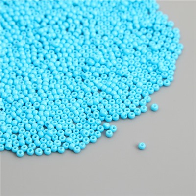 Бисер стекло 12/0 «Небесный», ровный №670, 450 г