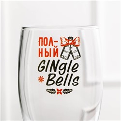 Бокал для пива с надписью «Полный ДЖИНГЛБЕЛС», 500 мл