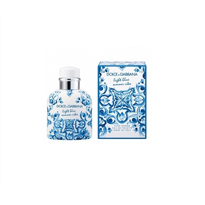Туалетная вода Dolce and Gabbana Light Blue Summer Vibes 125мл муж тестер edt