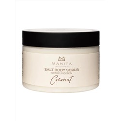 MANITA Соляной скраб-бальзам для тела / Coconut, 400 г 28247