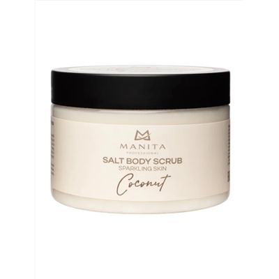 MANITA Соляной скраб-бальзам для тела / Coconut, 400 г 28247