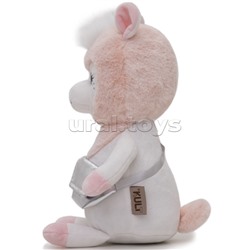 Лама Луна (розовый), 25см