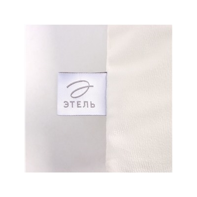 Наволочка декоративная новогодняя «Этель. Снежинки» 40×40 см, велюр