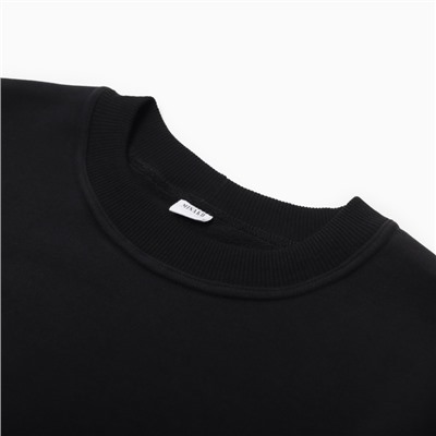 Джемпер мужской MINAKU: Basic line MAN, размер 44, чёрный