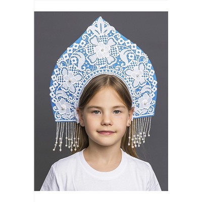 Кокошник Снегурочка Кружевница BATIK, 1199689