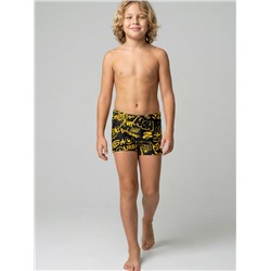 Плавки-шорты трикотажные для мальчиков, средней длины