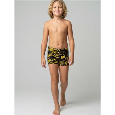 Плавки-шорты трикотажные для мальчиков, средней длины