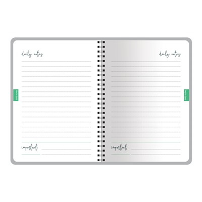 Ежедневник недатированный А6 272 стр. на спирали "ГРАНАТ" 3-703/04 Bruno Visconti