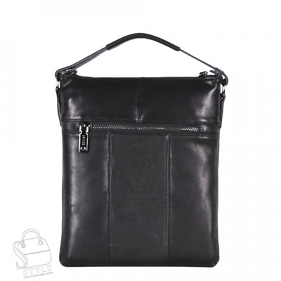 Сумка мужская кожаная 7615Z black Zinimxs