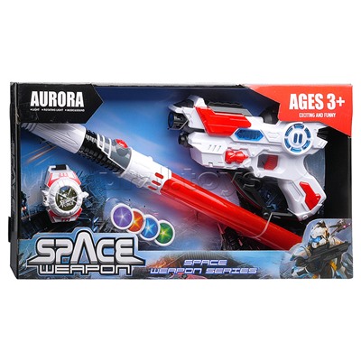 Набор оружия "Спасатель" (свет, звук) на батарейках, в коробке