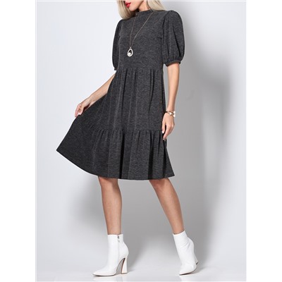 Платье Философия комфорта, графит