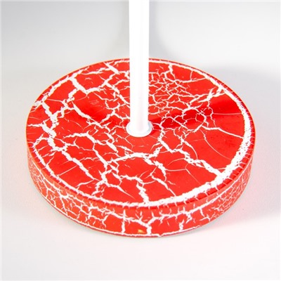 Настольная лампа «Земфира» Е27 40 Вт красный 24×24×35 см RISALUX