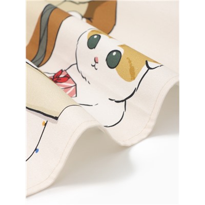 Набор подарочный новогодний «Этель. Помурчим в новом году»: полотенце 40×70 см, венчик кухонный